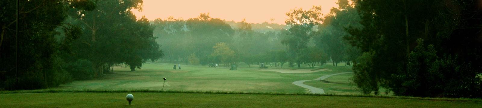 Sunset at the Sir Henry Cotton Championship Course at Penina Hotel and Golf Resort