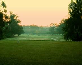 Sunset at the Sir Henry Cotton Championship Course at Penina Hotel and Golf Resort